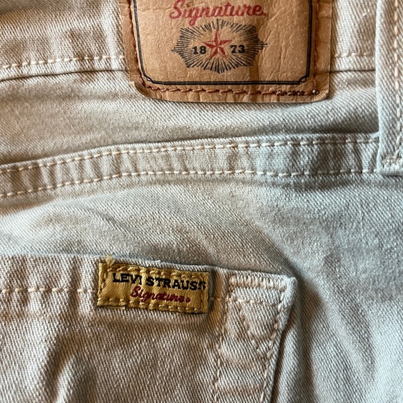 Vintage Levi Strauss Signature MissesLowrise Bootcut Pants Size 14 Long - Picture 2 of 3